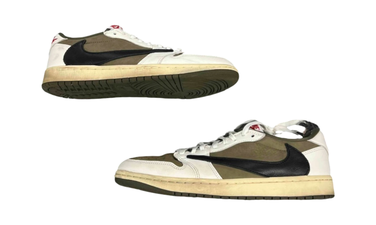 Premium Olive Retro Low-Top Fashion Essential