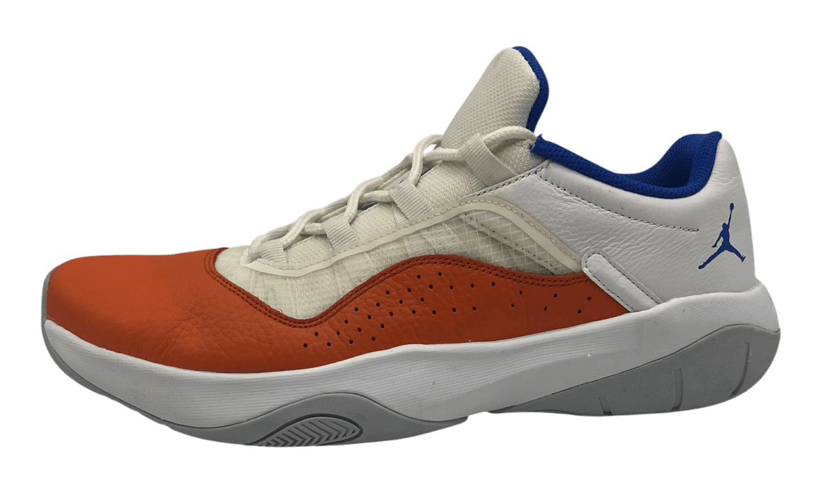 Premium White Orange Low-Top Fashion Essential