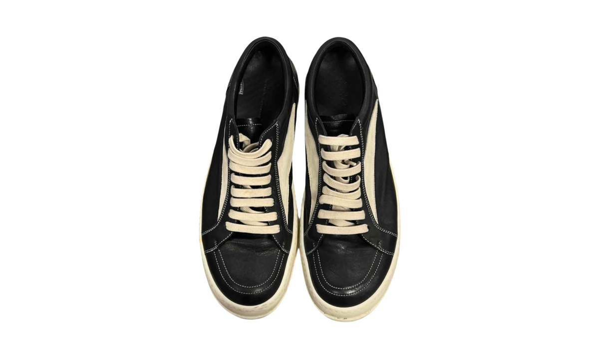 Premium Black Low-Top Sneakers