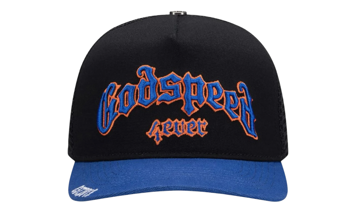 Premium Black Blue Orange Hat
