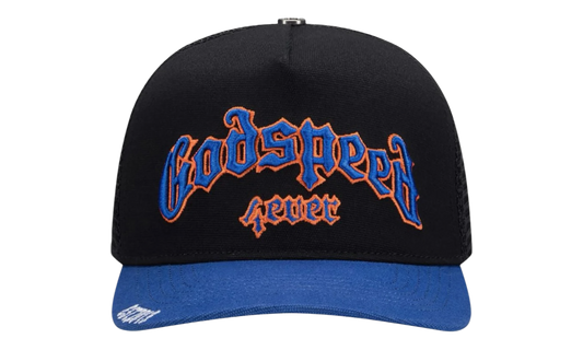 Premium Black Blue Orange Hat
