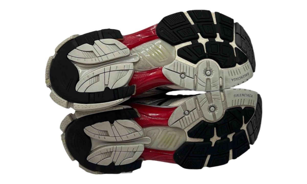 Premium White Red Running Shoes