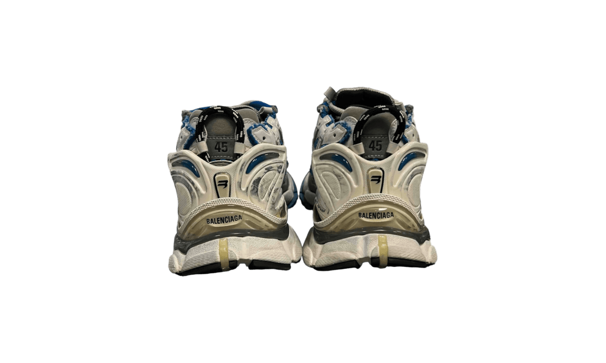 Premium Grey Blue Running Shoes