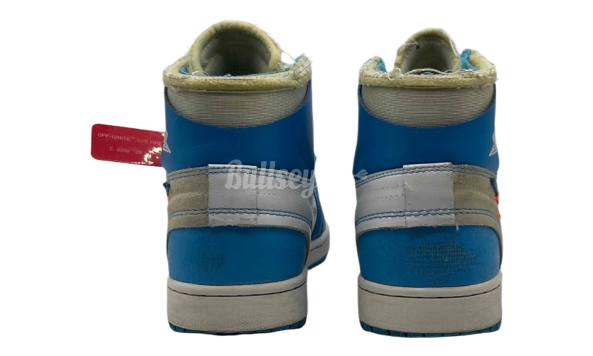 Premium White Blue Retro Fashion Essential