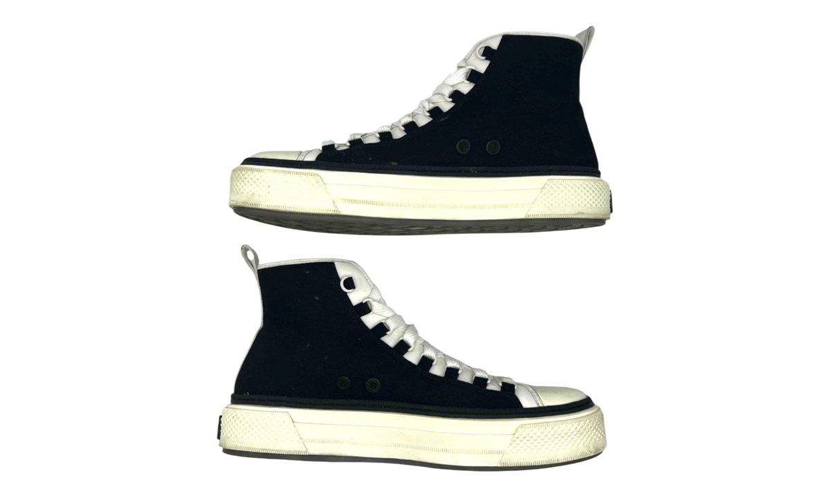 Premium Black White High-Top Fashion Essential