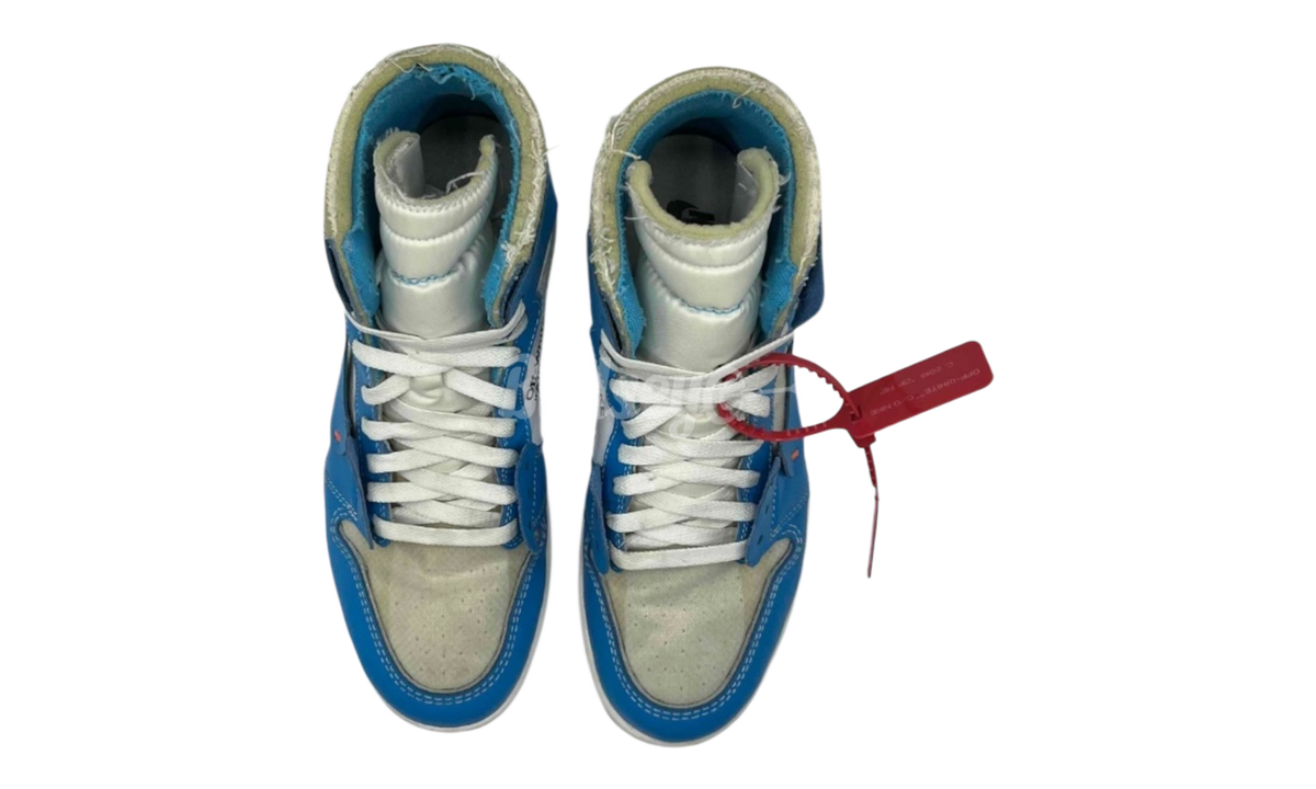 Premium White Blue Retro Fashion Essential