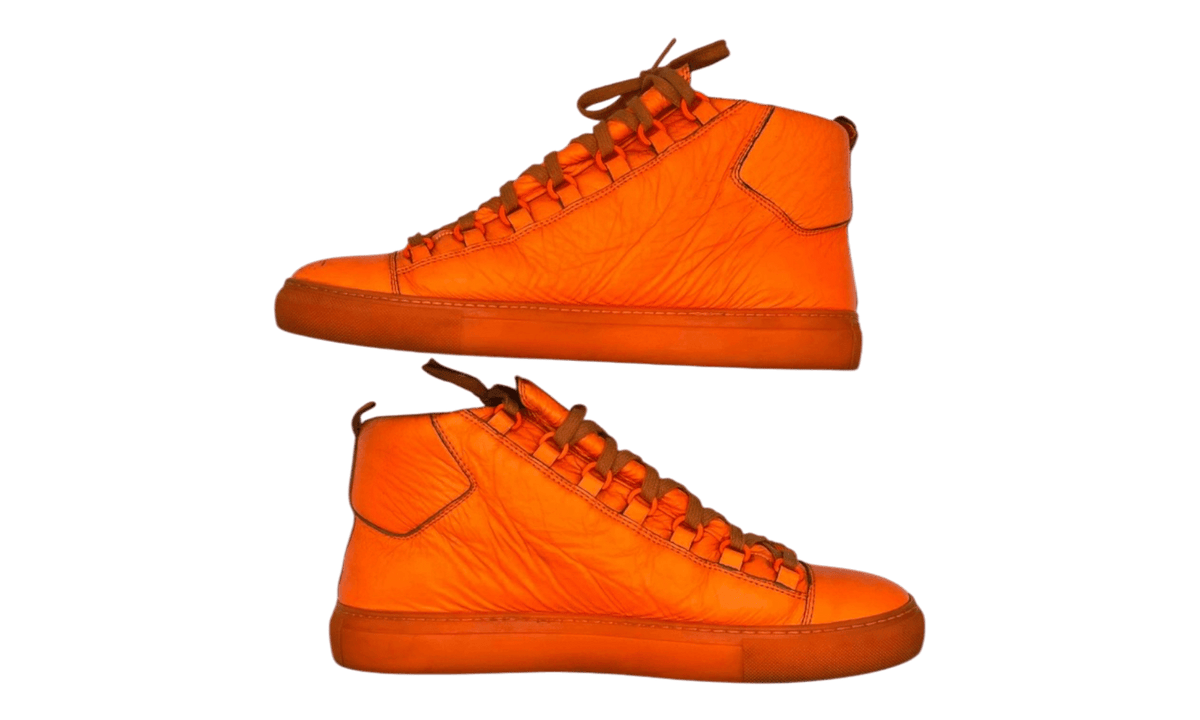 Premium Orange High-Top Fashion Essential