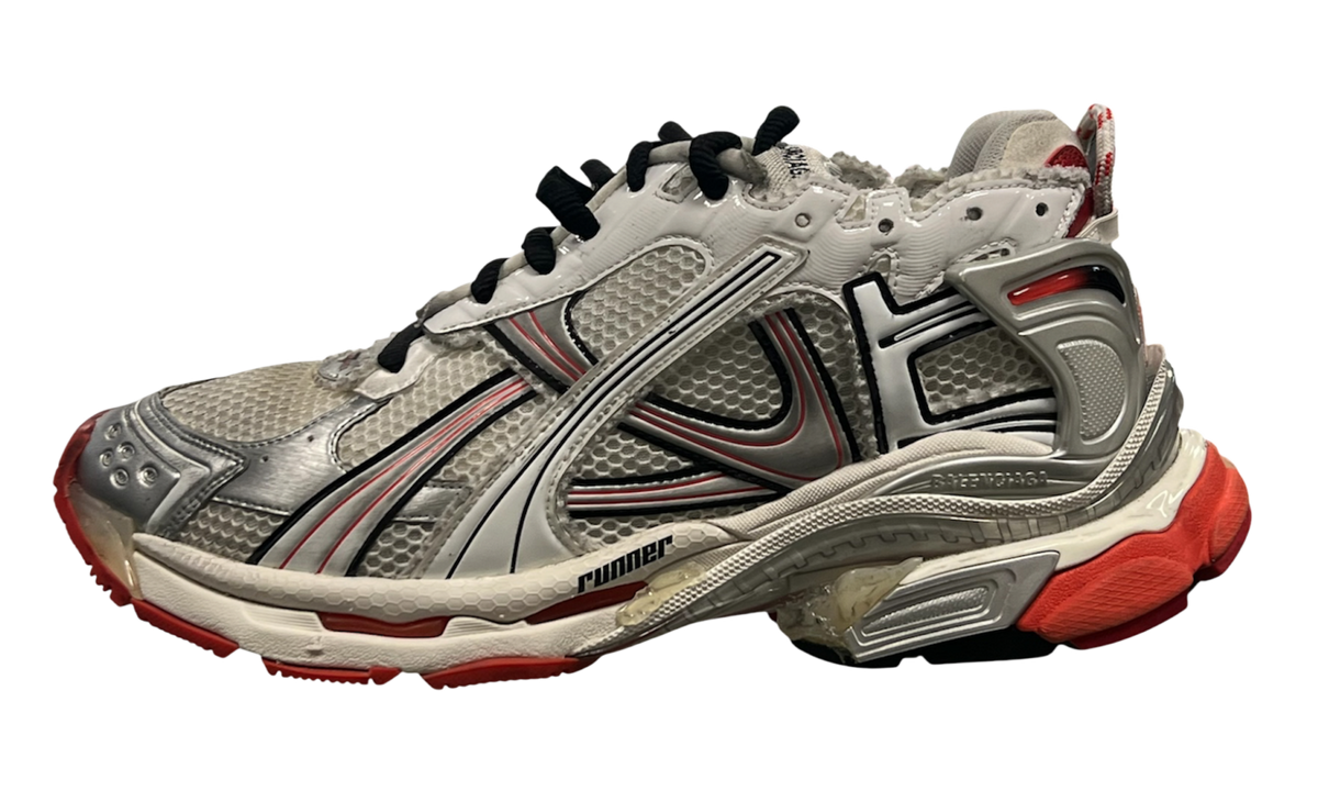 Premium Black White Red Running Shoes