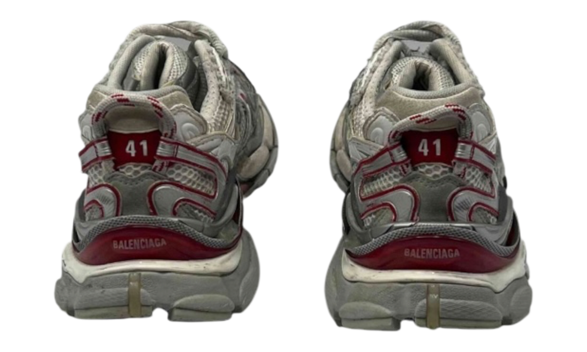 Premium White Red Running Shoes