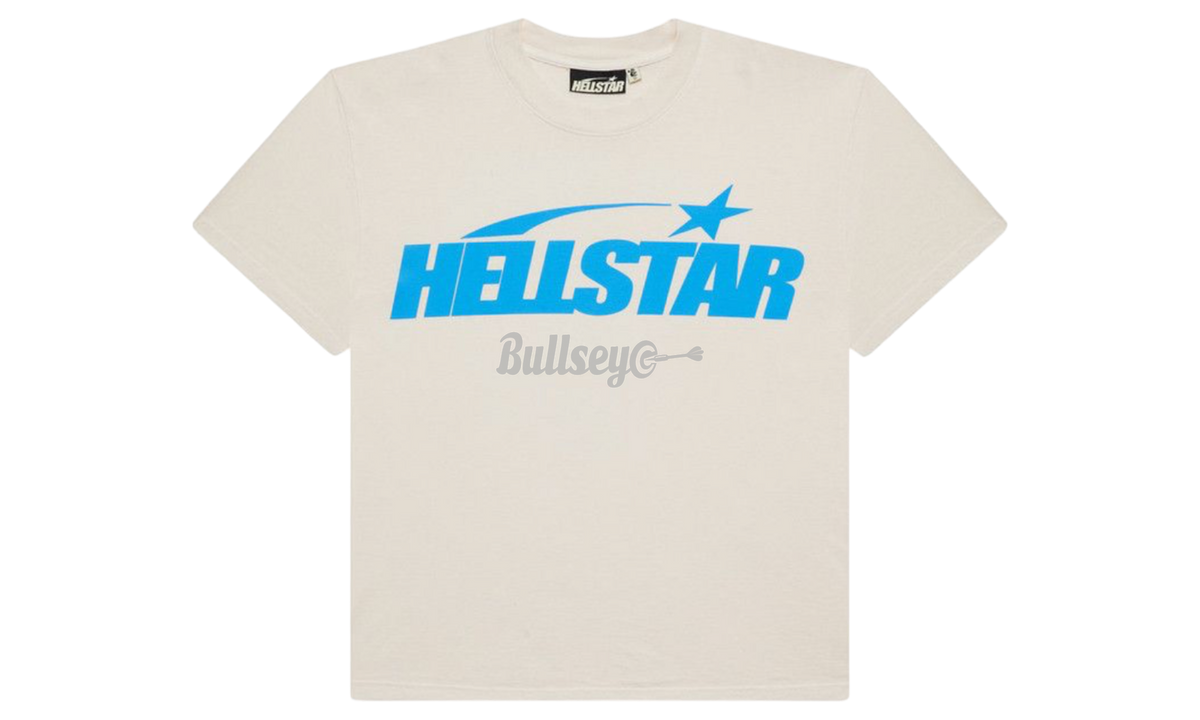 Premium White Blue T-Shirt