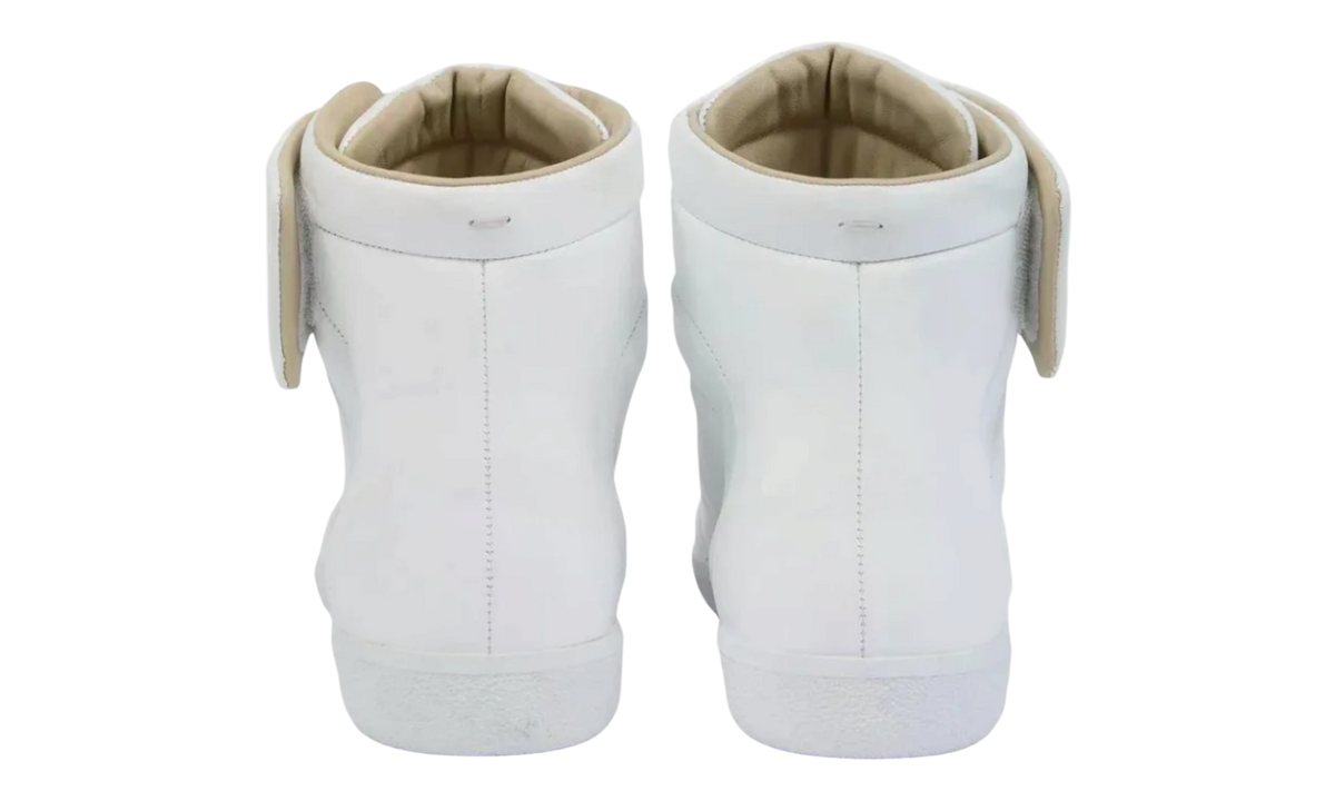 Premium White High-Top Sneakers