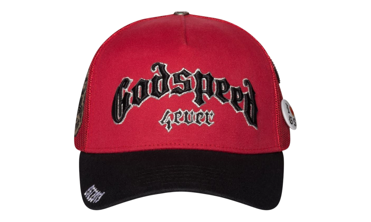 Premium Black Red Hat