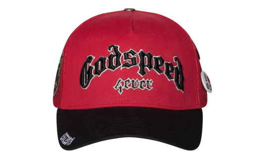 Premium Black Red Hat