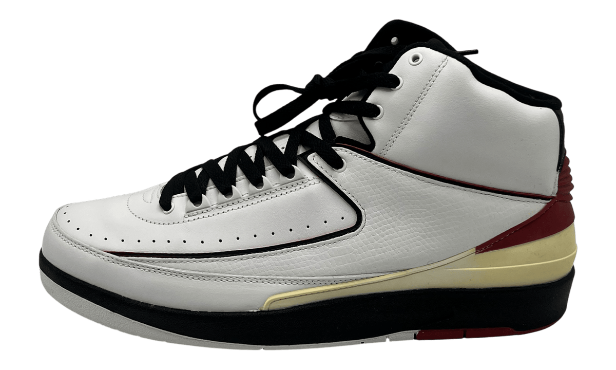 Premium White Red Retro Fashion Essential