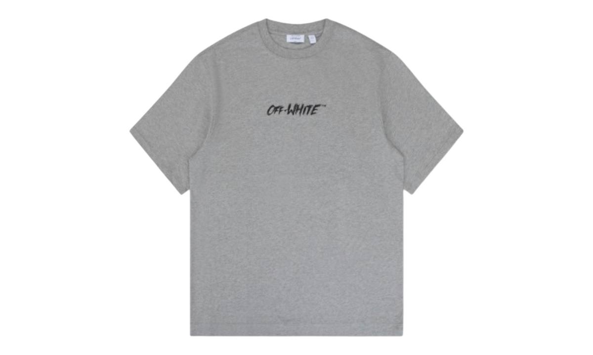 Premium White Grey T-Shirt