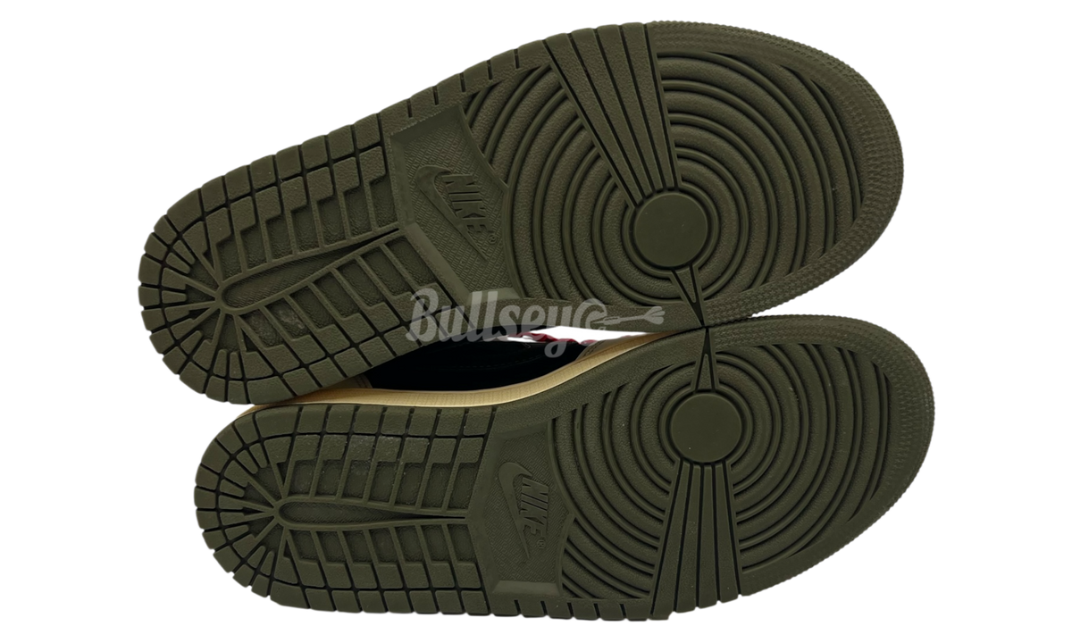 Premium Olive Retro Low-Top Fashion Essential
