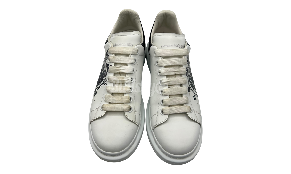 Premium Black White Oversized Sneakers