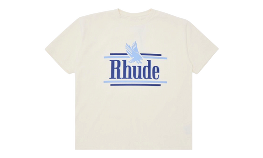 Premium White Blue T-Shirt