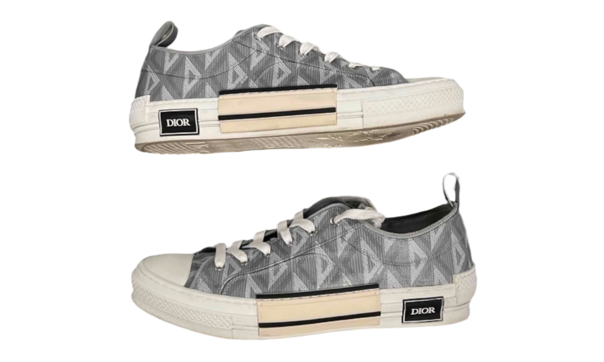 Premium Gray Low-Top Sneakers