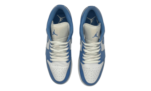 Premium White Blue Low-Top Fashion Essential