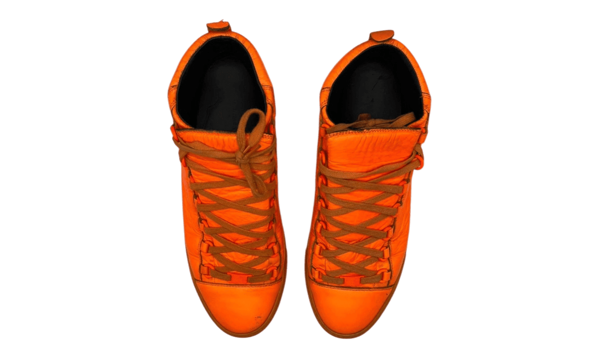 Premium Orange High-Top Fashion Essential