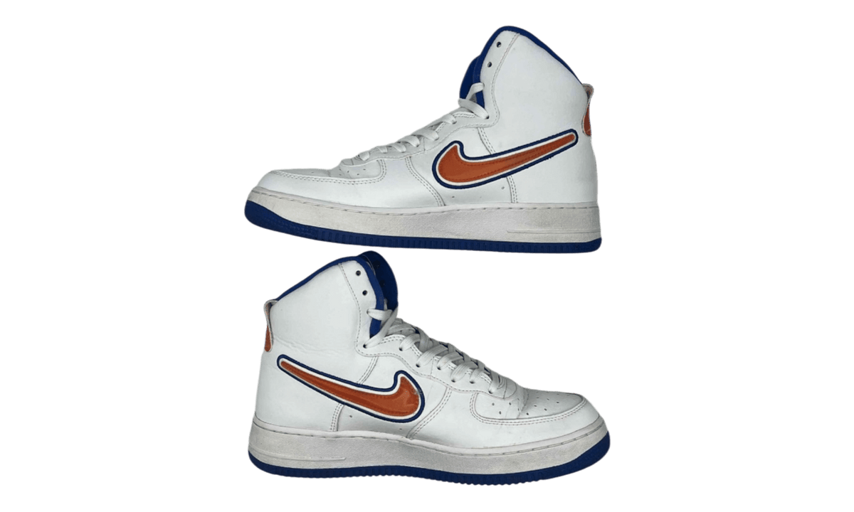 Premium White Orange High-Top Fashion Essential