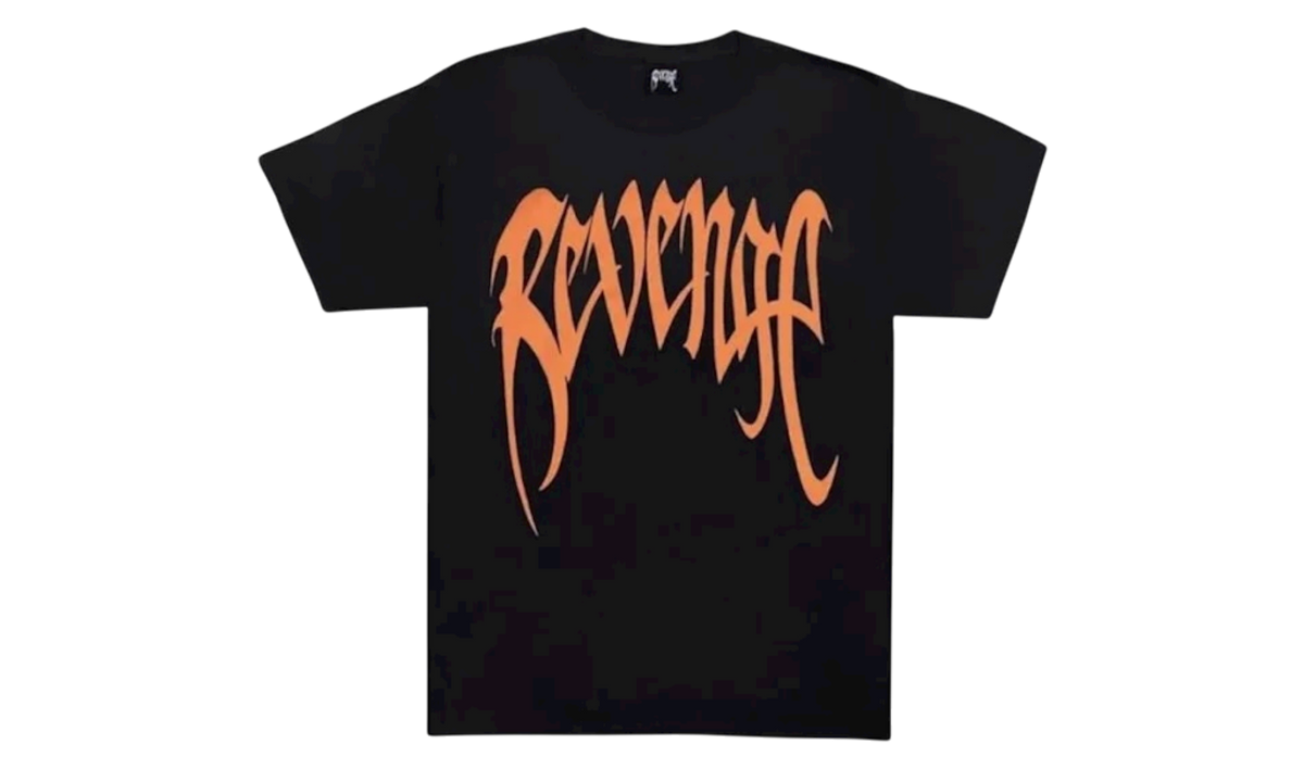 Premium Black Orange T-Shirt
