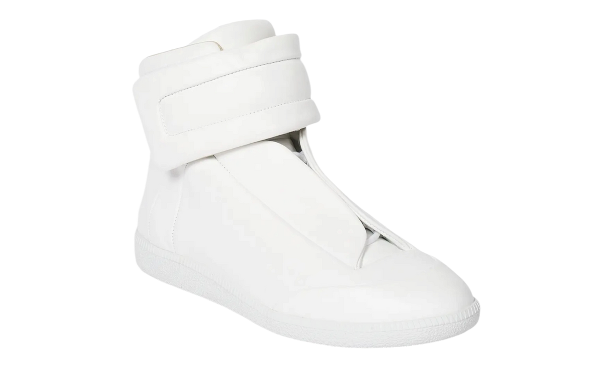 Premium White High-Top Sneakers