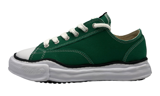 Premium Green Low-Top Sneakers