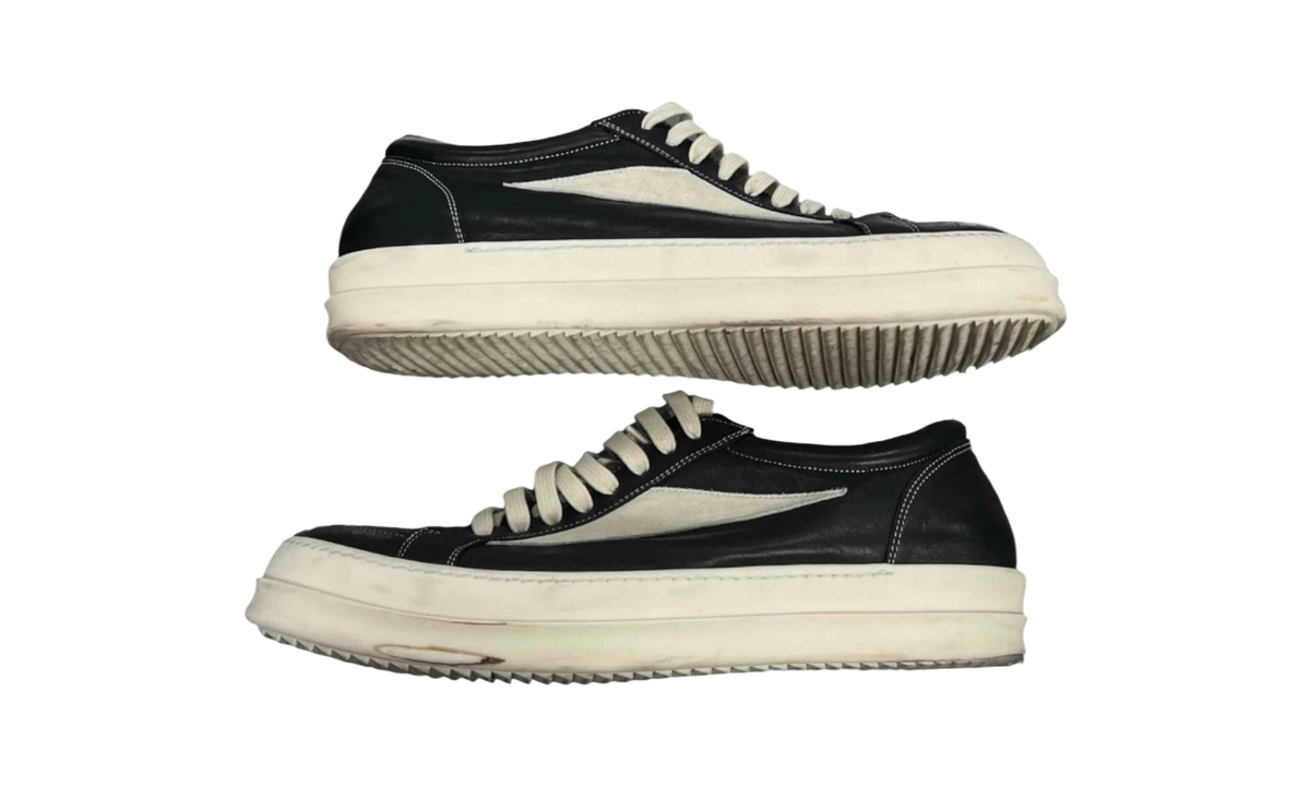 Premium Black Low-Top Sneakers