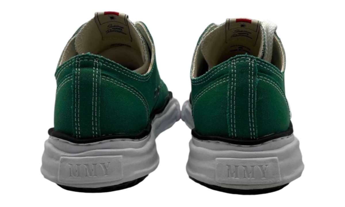 Premium Green Low-Top Sneakers