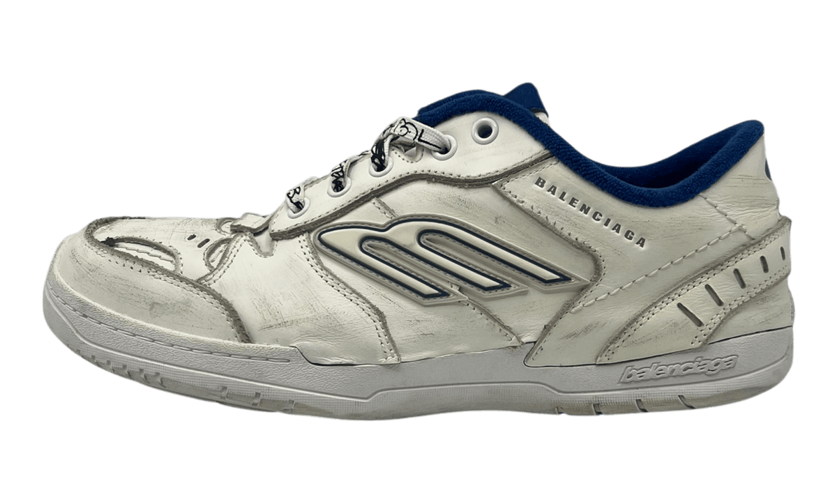 Premium White Blue Dark Blue Fashion Essential
