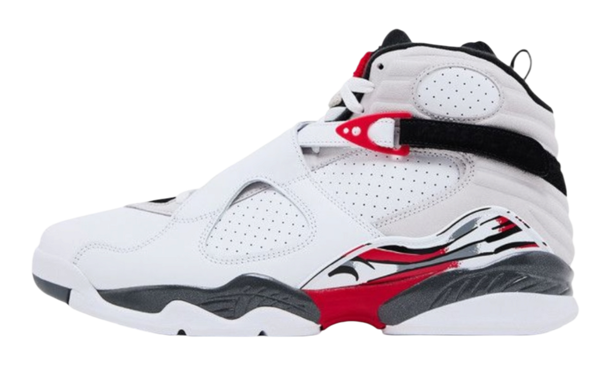 Premium White Red Retro Fashion Essential