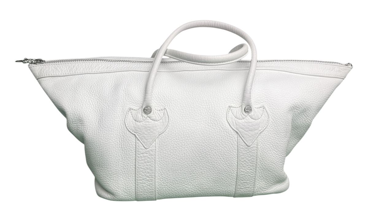 Premium White Silver Bag