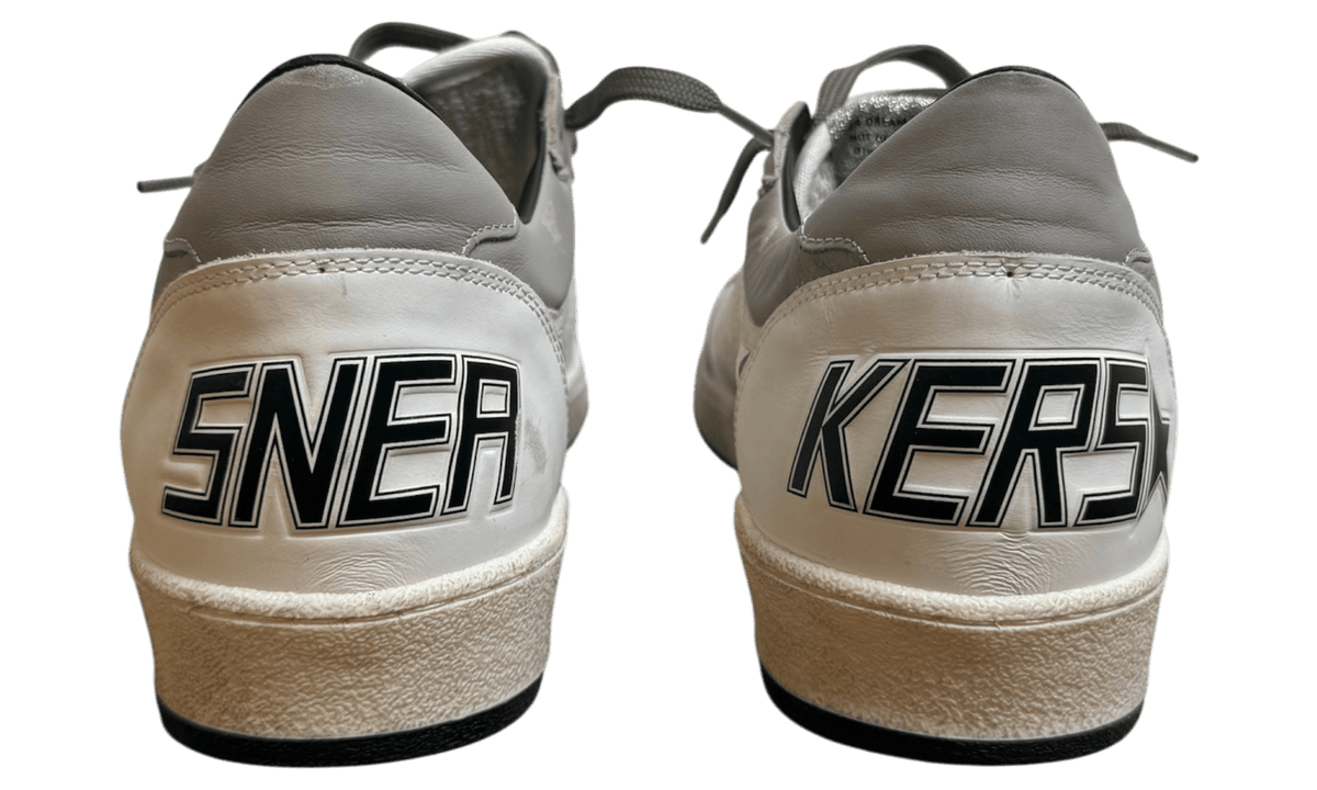 Premium White Grey Sneakers