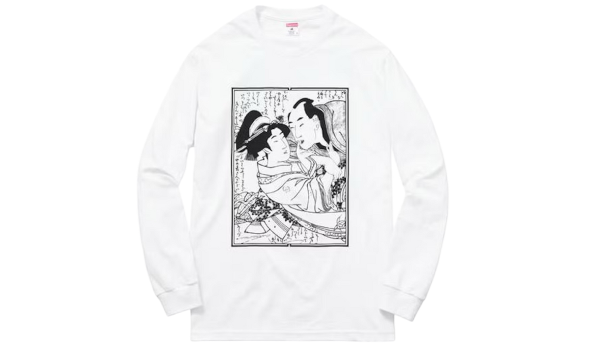 Premium White Long Sleeve T-Shirt