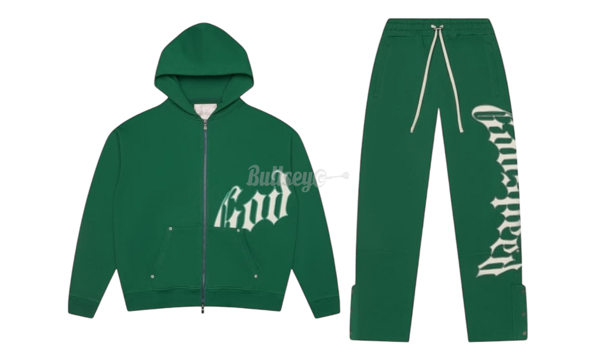 Premium White Green Fashion Essential