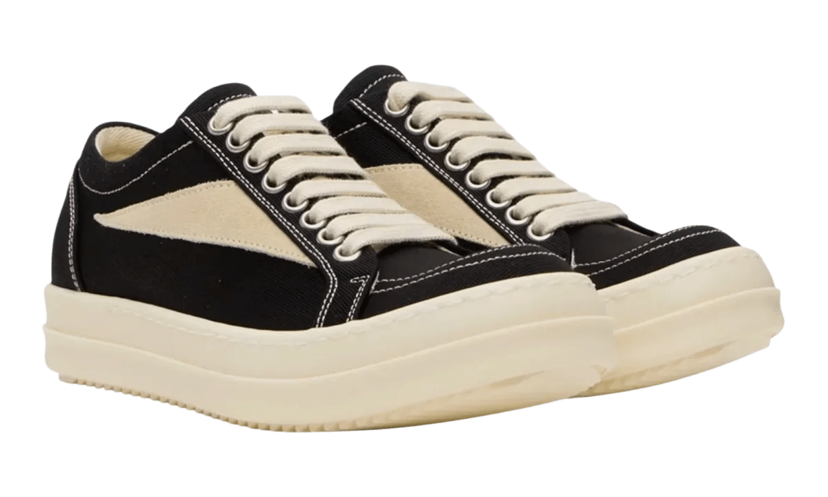Premium Black Low-Top Sneakers