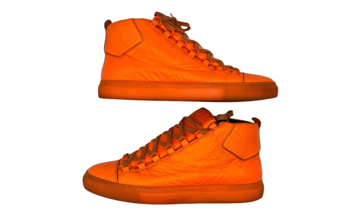 Premium Orange High-Top Fashion Essential