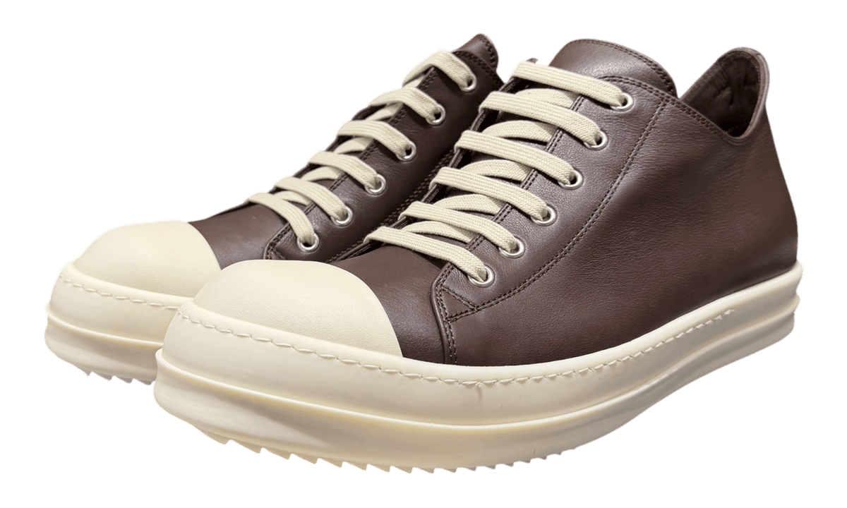 Premium Brown Low-Top Sneakers