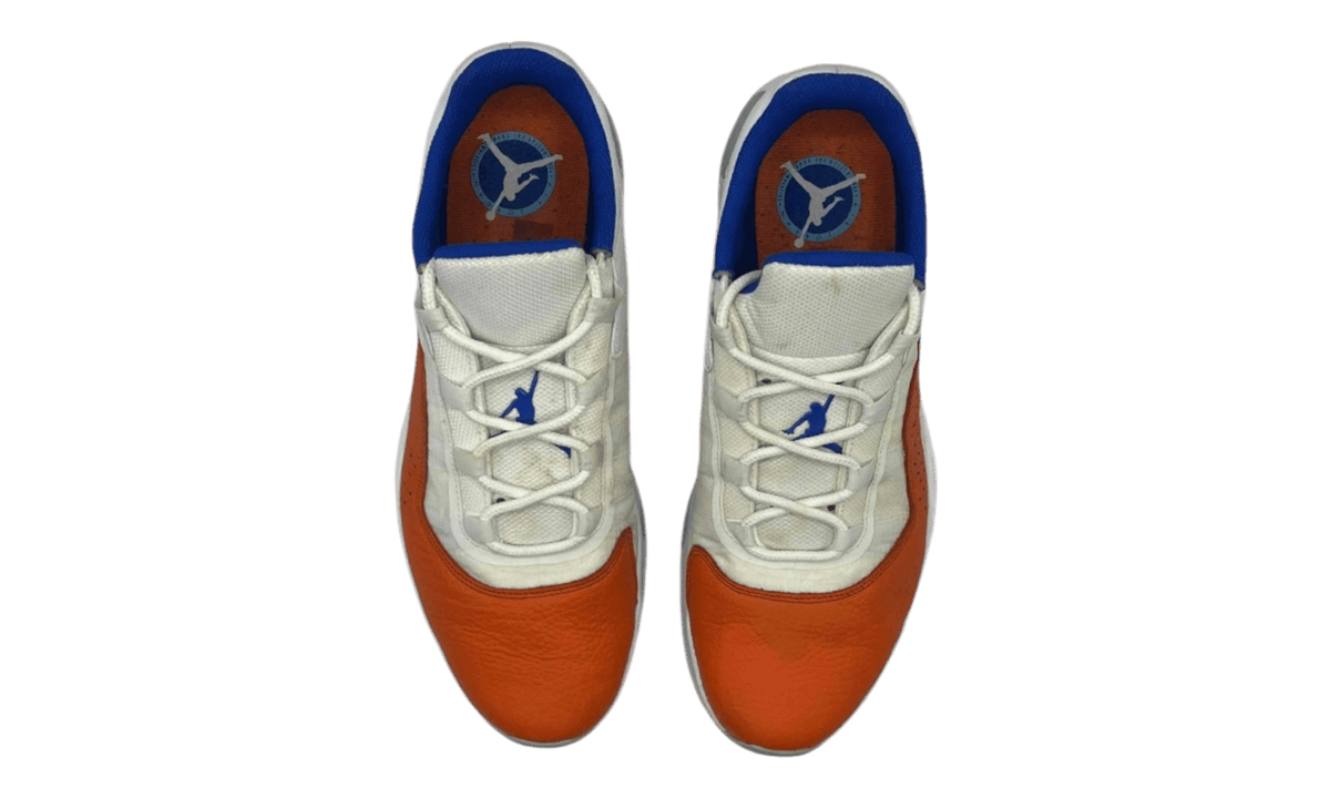 Premium White Orange Low-Top Fashion Essential