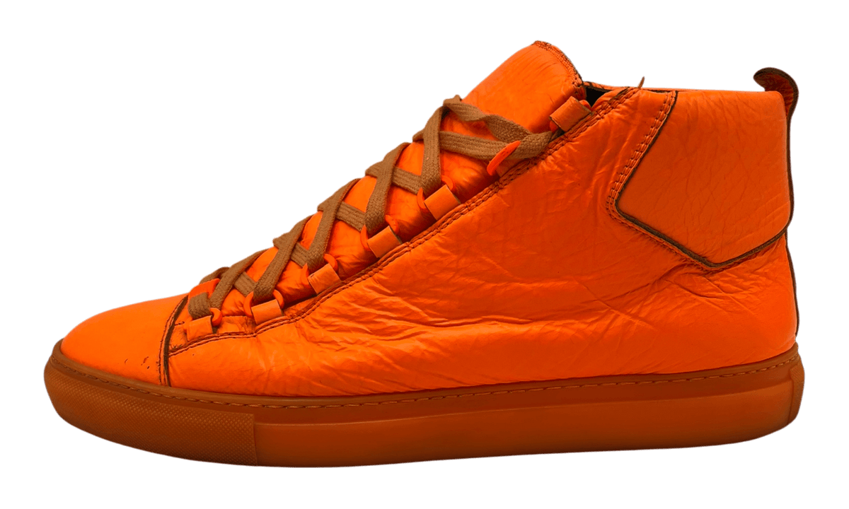 Premium Orange High-Top Fashion Essential