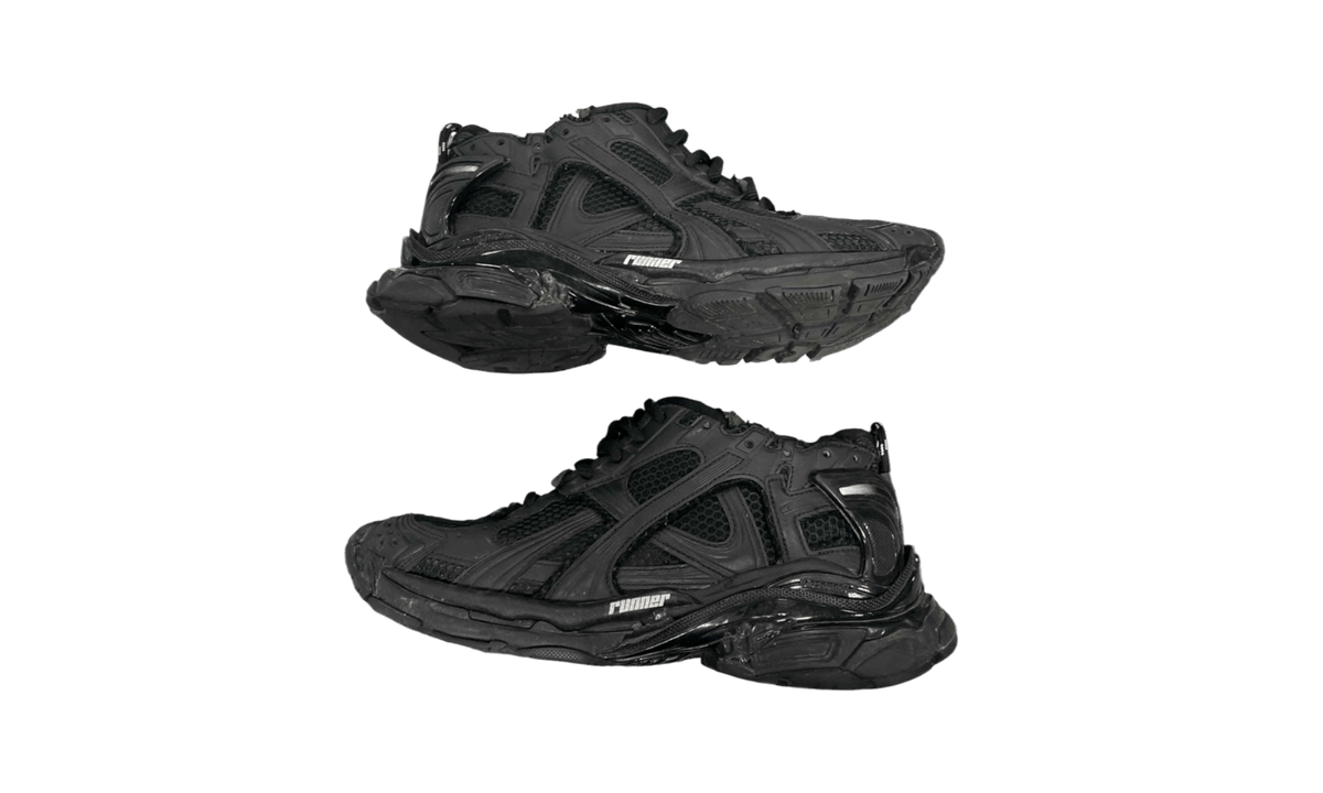 Premium Black Running Shoes