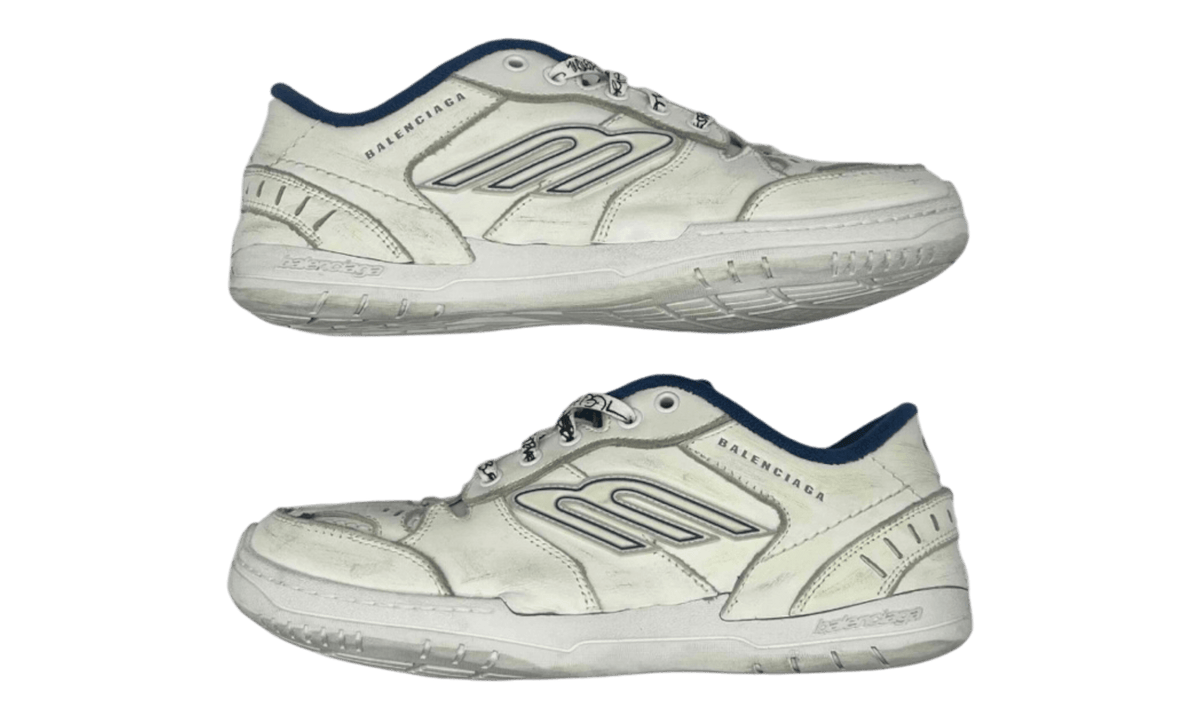 Premium White Blue Dark Blue Fashion Essential