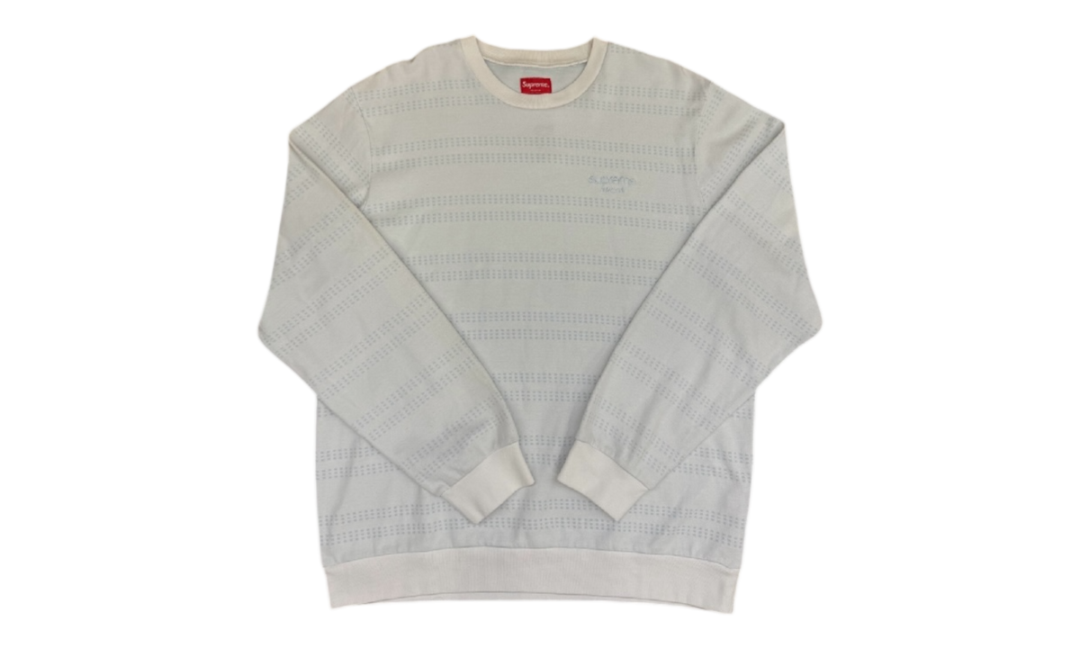 Premium White Blue Light Blue Long Sleeve T-Shirt