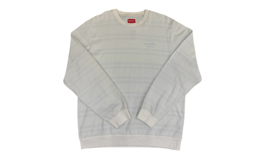 Premium White Blue Light Blue Long Sleeve T-Shirt