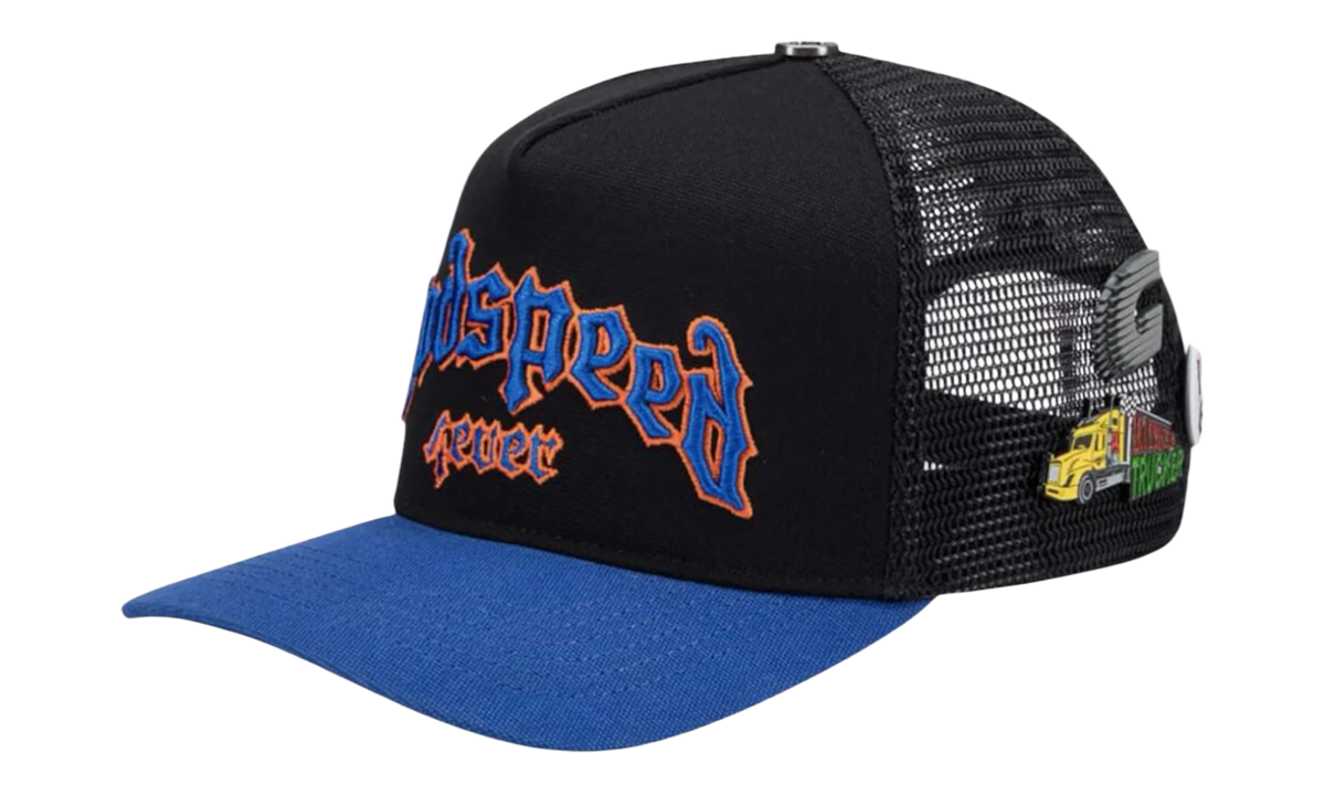 Premium Black Blue Orange Hat