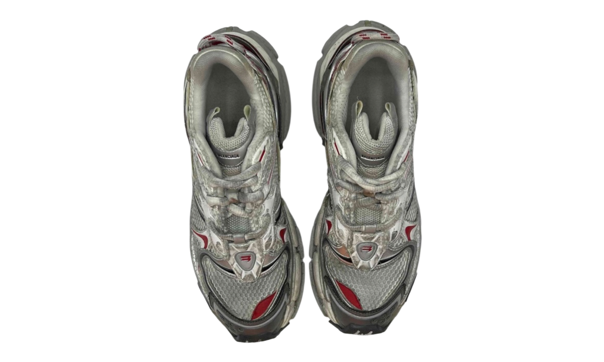 Premium White Red Running Shoes