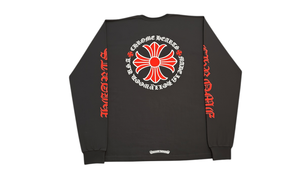 Premium Black Red Long Sleeve T-Shirt