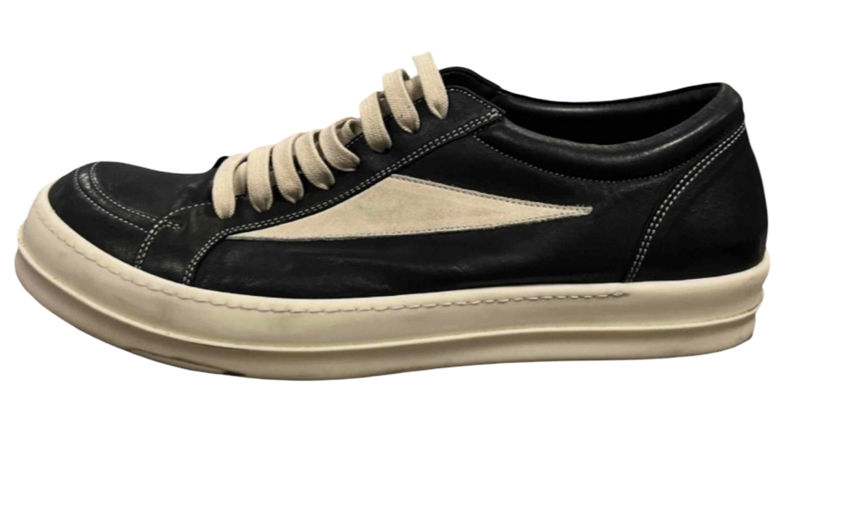 Premium Black Low-Top Sneakers